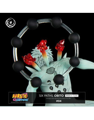 Figurine Tsume Art Six paths Obito du manga Naruto. Détail du chakra