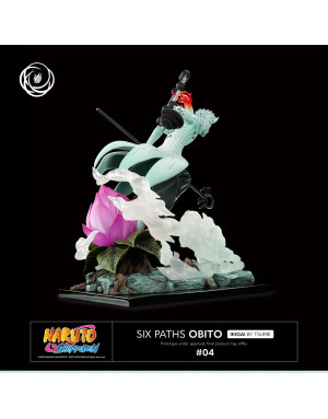 Figurine Tsume Art Six paths Obito du manga Naruto. Vue de côté